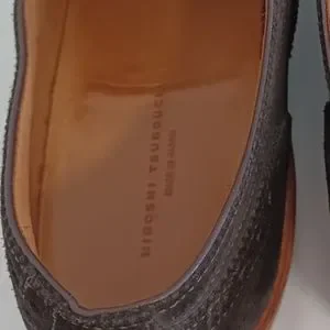 HIROSHI TSUBOUCHI mens shoes suede leather Brown lace-up size 9 MADE IN JAPAN Hiroshitsubuchi HTO-3007S Men main image 2